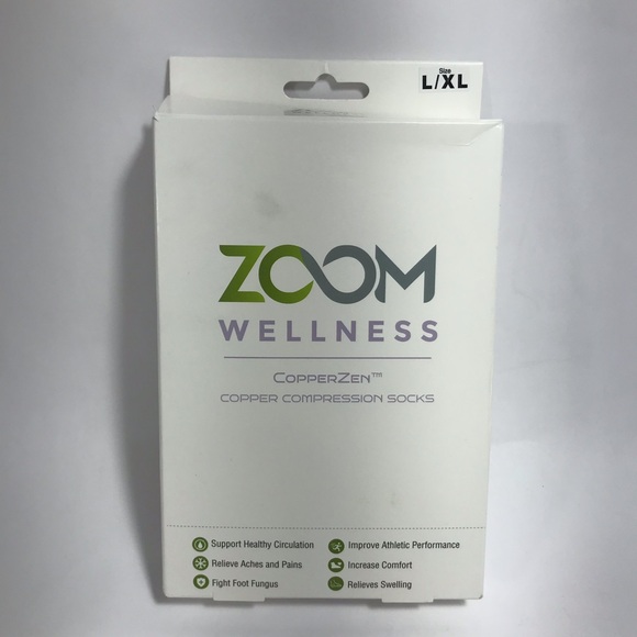 Zoom Wellness CopperZen Compression Socks L/XL - Picture 8 of 10